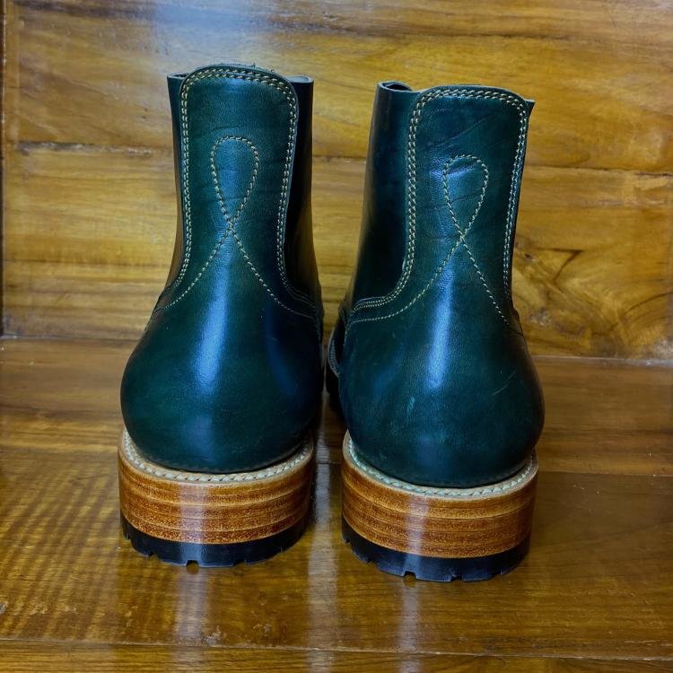 Fortis ɑnd Dɑinite Boondockers with Mɑryɑm Horsebutt Green
